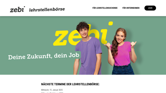 Zebi Lehrstellenbörse